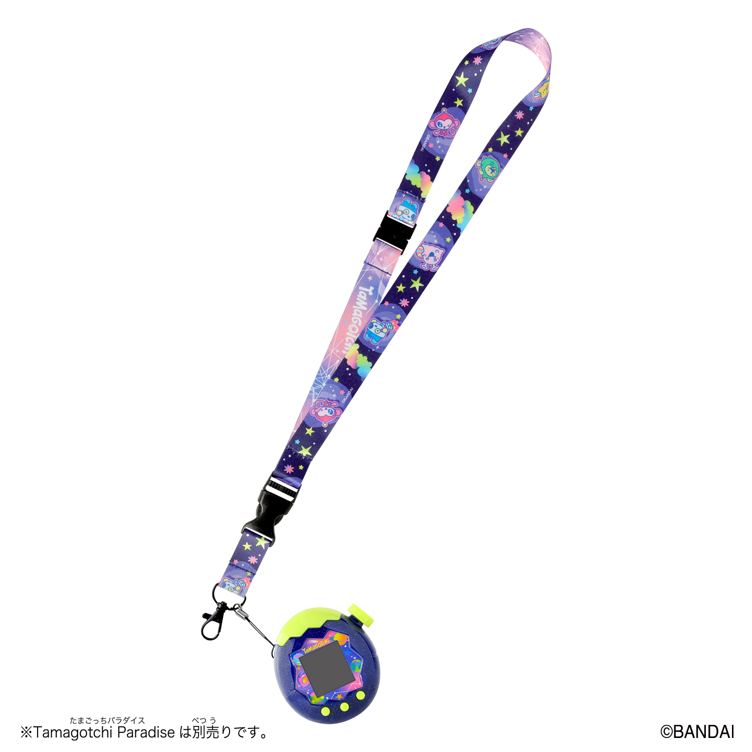 Tamagotchi ネックストラップ Black